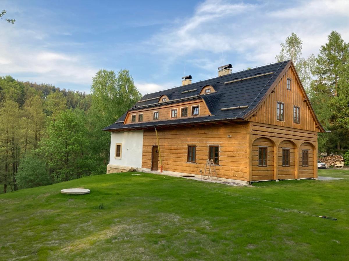 Na Jeleni Stezce Vila Chřibská Exterior foto