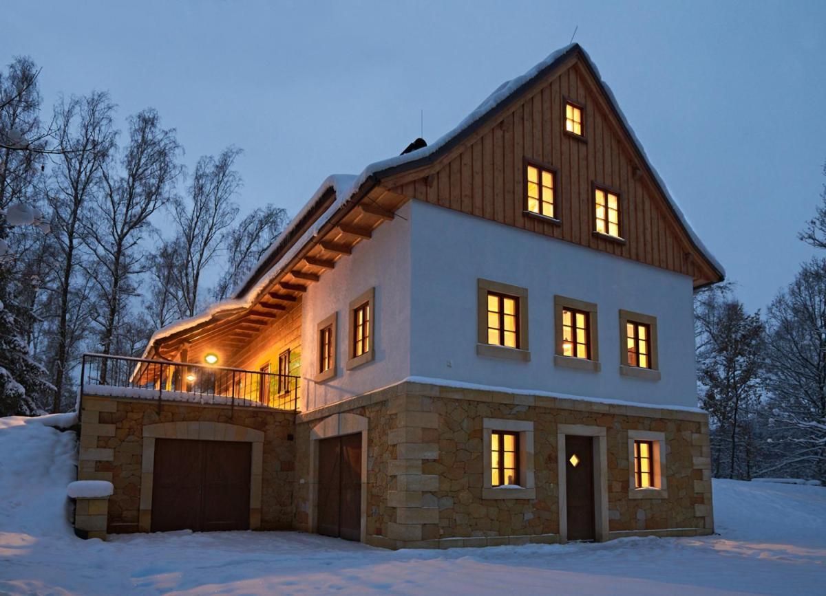 Na Jeleni Stezce Vila Chřibská Exterior foto