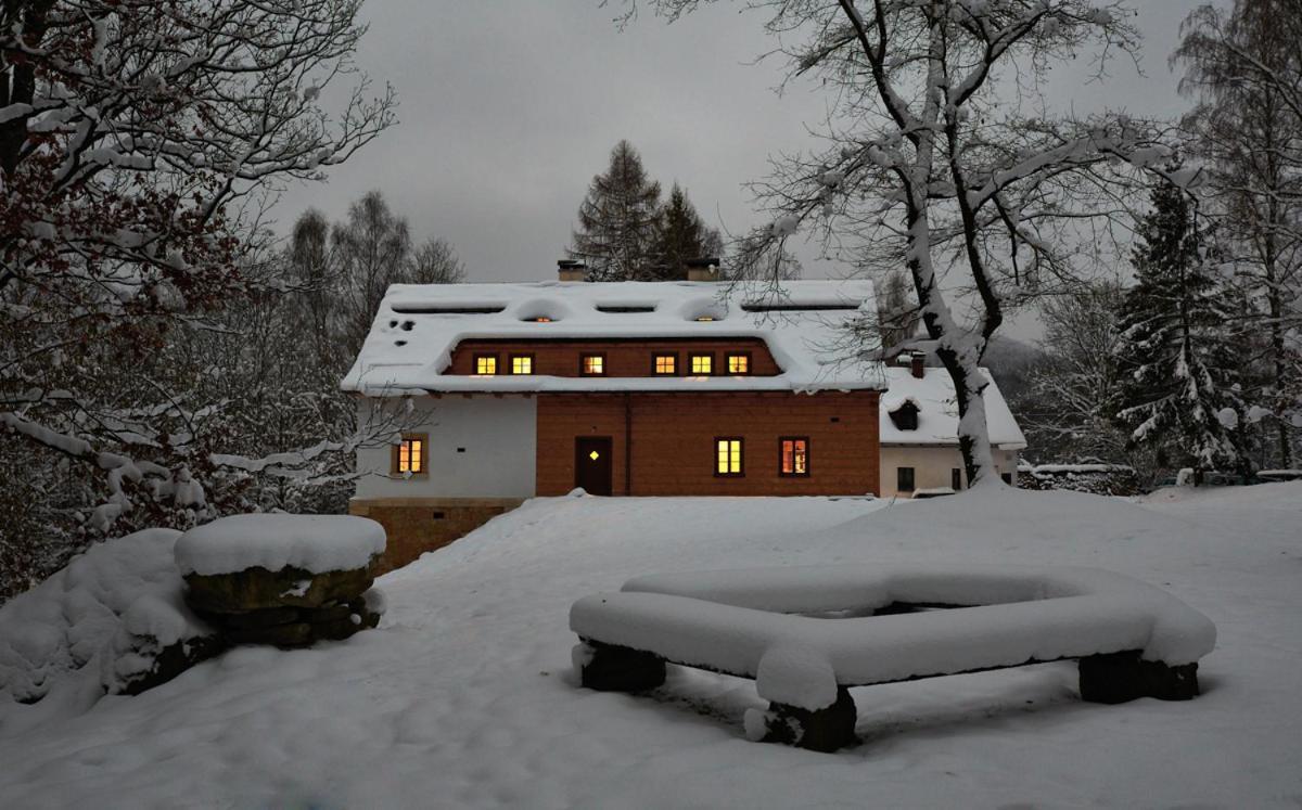 Na Jeleni Stezce Vila Chřibská Exterior foto
