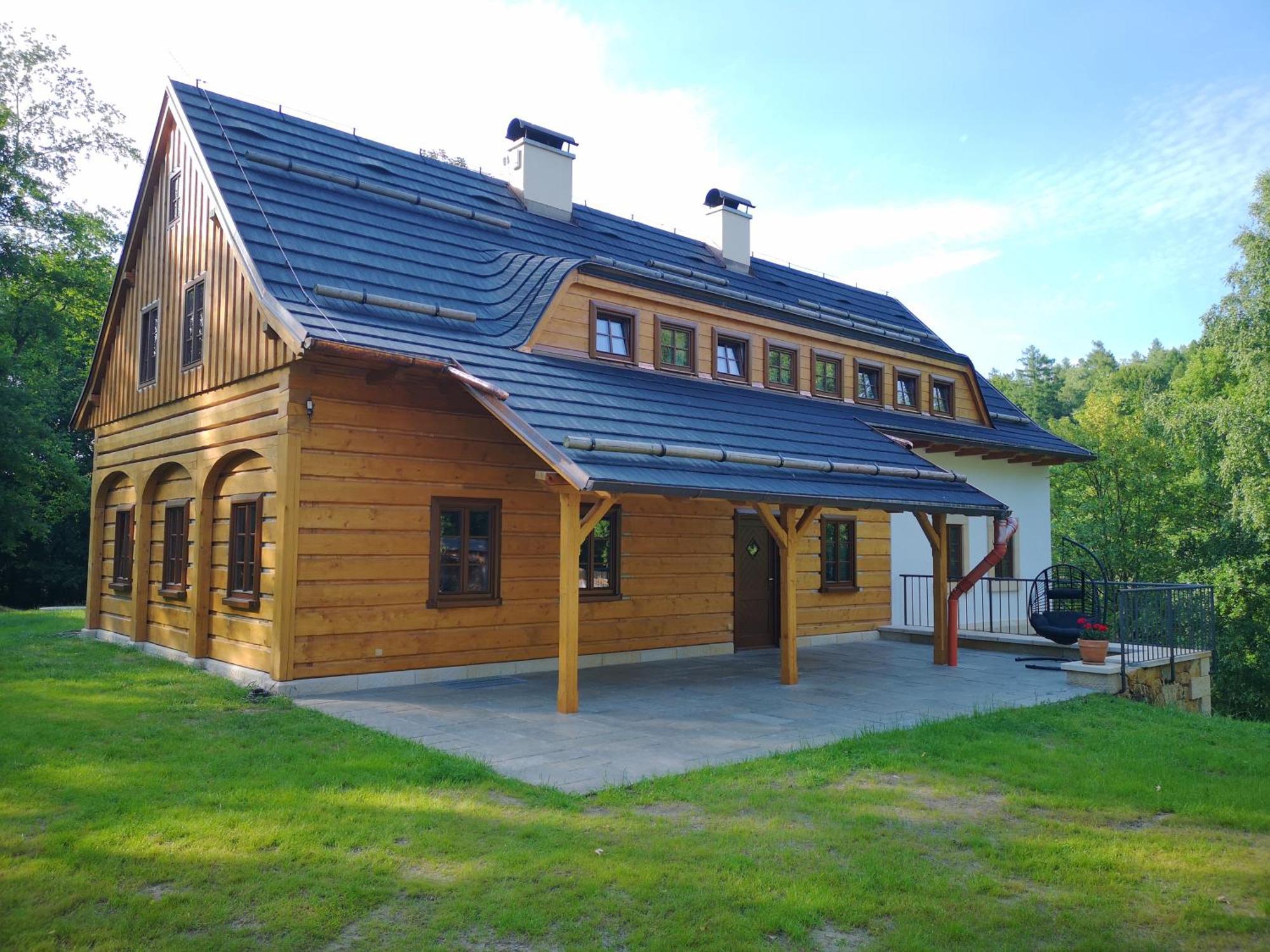 Na Jeleni Stezce Vila Chřibská Exterior foto