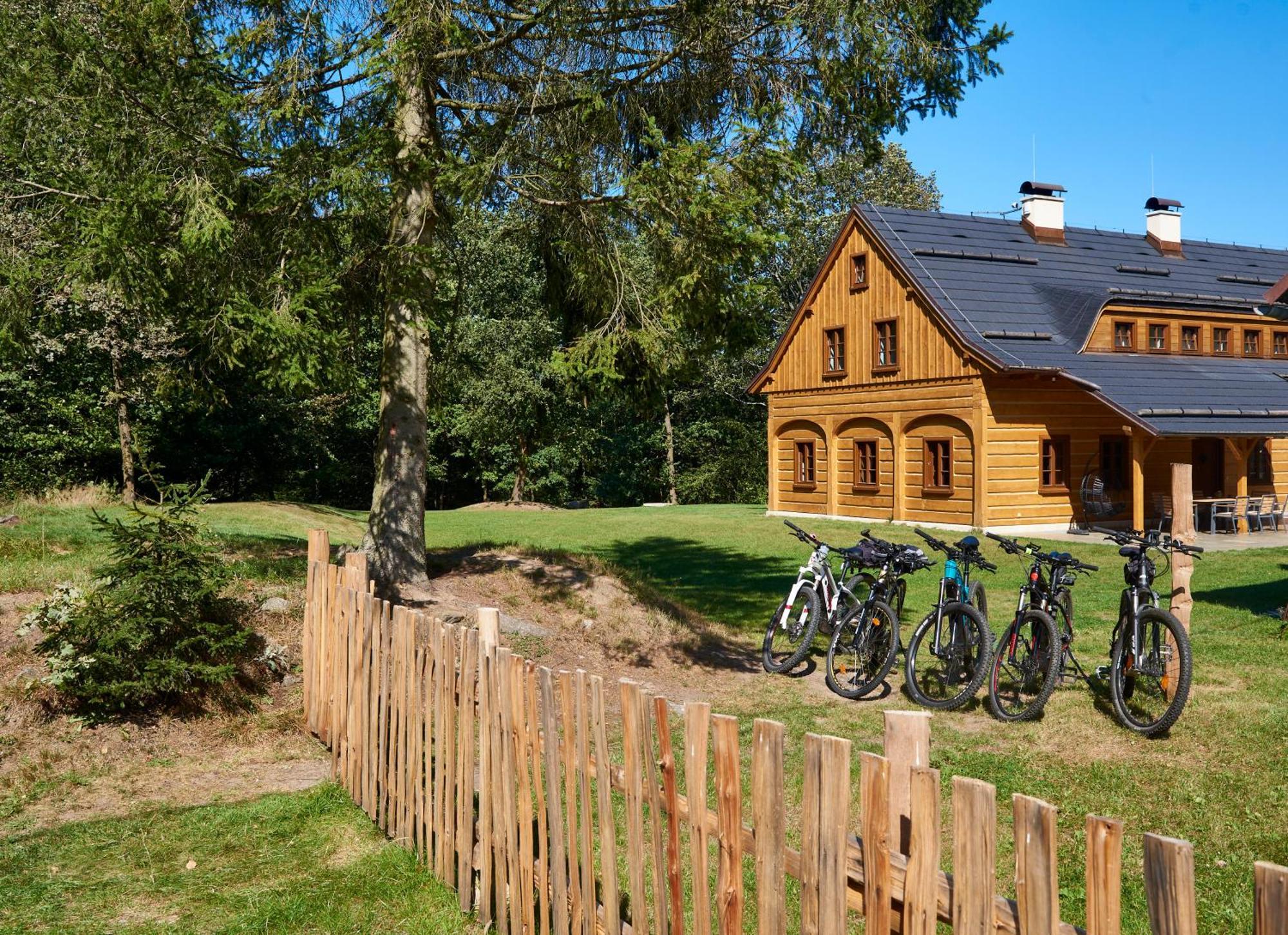 Na Jeleni Stezce Vila Chřibská Exterior foto
