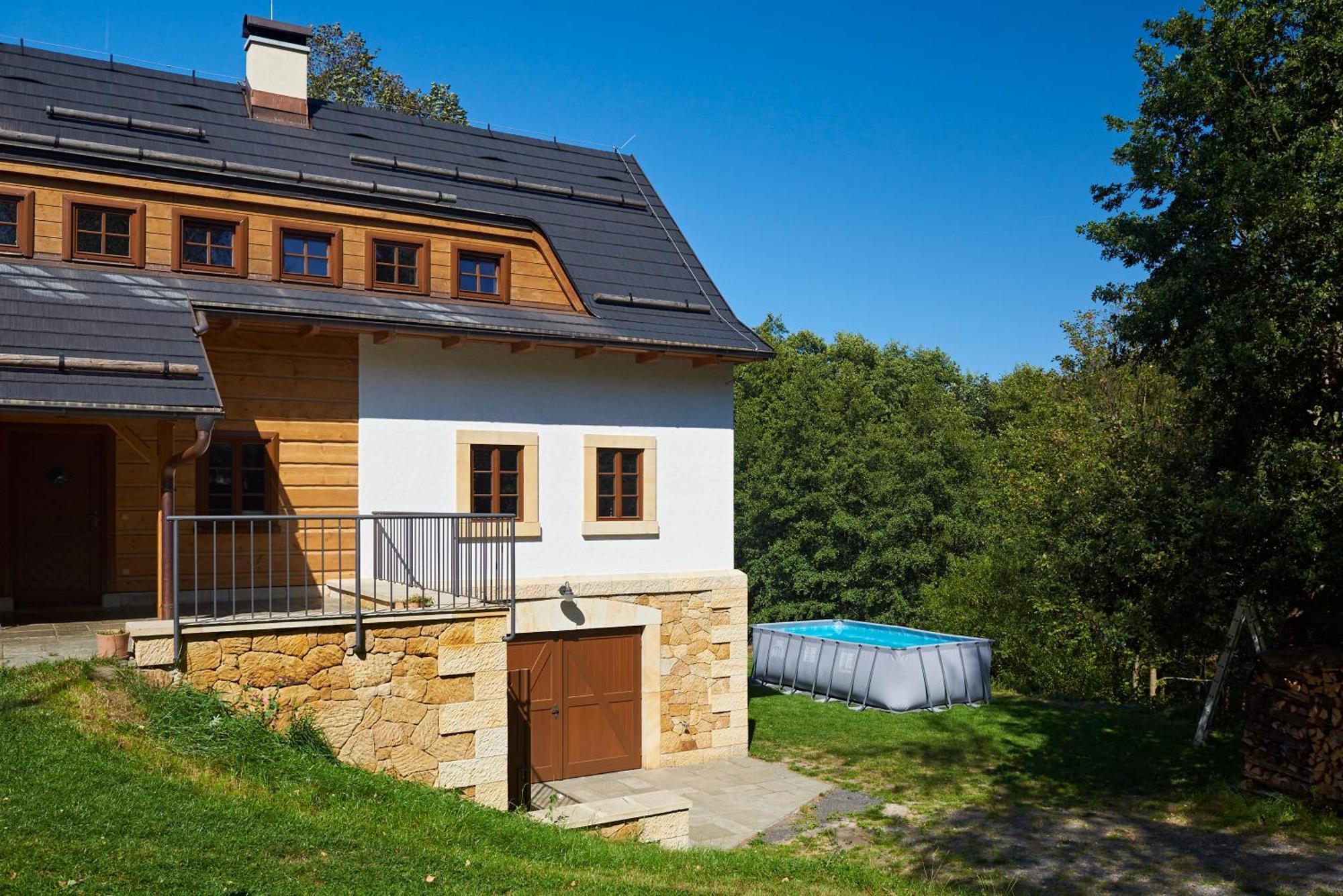 Na Jeleni Stezce Vila Chřibská Exterior foto